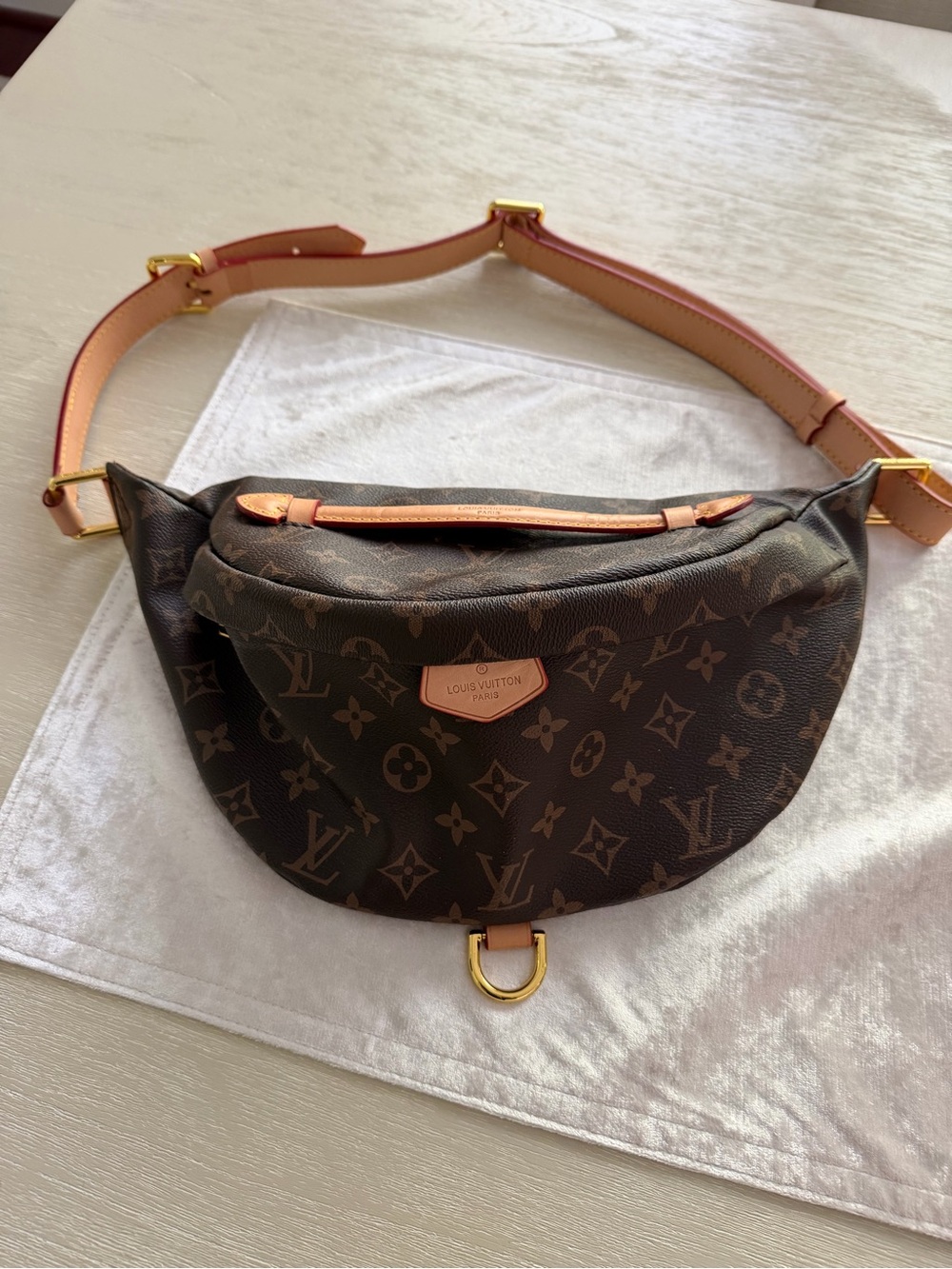 Leather Bum Bag Brown *New*